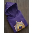 thumbnail image 3 of Unicorn Donut With Candycorn Hoodie Toddler -Image by Shutterstock,  2 Toddler, 3 of 4