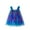 Blue, variant on CHEEREAM Toddler Baby Girls Tulle Tutu Dress Sleeveless Layered Birthday Party Princess Dress for 3M-5T Blue 3 Years