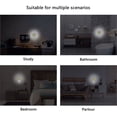thumbnail image 6 of Christmas Snowman Sledding Rainbow Clouds LED Night Light Sensor Lamp Plug-in Adjustable Brightness 2 Pack, 6 of 7