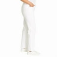 thumbnail image 2 of Gloria Vanderbilt Women's Amanda Stretch Denim Jean - White - 8, 2 of 6
