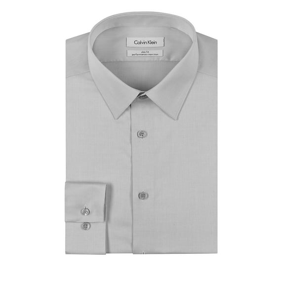 Steel Slim-Fit Non-Iron Dress Shirt