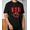 Black-16, variant on Men's Women's Proud Army Mom T-Shirt USA Flag Salute S-5XL