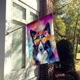 thumbnail image 5 of Border Collie Hippie Dawg House Flag 28 in x 40 in, 5 of 7