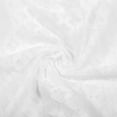 thumbnail image 6 of Womens T Shirts Ladies Solid Round Neck Short Sleeve Lace Trim Summer Basic Tee White L, 6 of 7