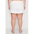 thumbnail image 4 of Womens Plus Size Airy Elastic Waist Shorts, 4 of 4