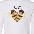 thumbnail image 4 of Inktastic Valentine's Day Bumble Bees Long Sleeve Youth T-Shirt, 4 of 5