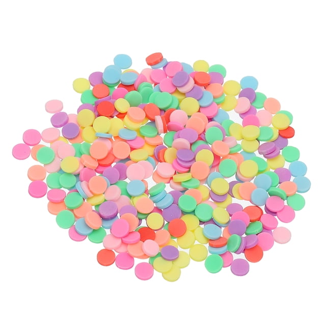 Uxcell 50g Chispas Falsas, Discos de Chispas de Arcilla, Colores Mezclados