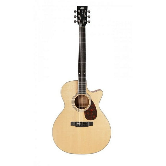 Tyma TG-12K Grand Auditorium Acoustic-Electric Guitar w/ Solid Sitka Spruce Top