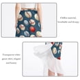 thumbnail image 2 of Baseball Stylish Chiffon Beach Skirts Summer Dress for Women, for the Beach, 2 of 6