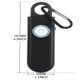 thumbnail image 2 of Laklulu Alarma de bolsillo, modelo premium con señal de flash LED estroboscópica, alarma personal profesional, alarma de pánico, alarma estridente, alarma de emergencia para toda la familia, 2 of 5