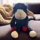 thumbnail image 4 of Juguete de peluche para perros con múltiples mascotas, chuleta de cordero, negro, 14 pulgadas con chirriador, 4 of 4