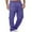 #Purple, variant on DPTALR Men's Casual Cargo Pants，Multiple Zipper Button Pockets，Outdoor Fitness，Straight Type,Dark Gray Big and Tall Men M