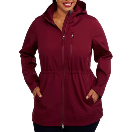 Women’s Plus Size Alta Faux Fur 1X-6X Soft Shell Jacket Black / 4X