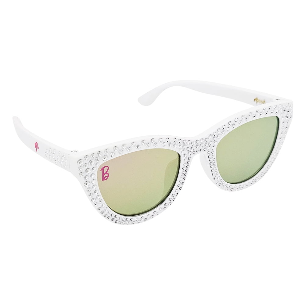 Barbie White w/ Gems Cat Eye