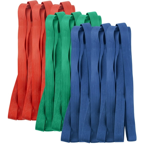 Lot de 12 Bandes en Caoutchouc de Déménagement Extra Larges 42 Pouces, 30 Pouces et 26 Pouces de Longueur, Bandes de Déplacement en Caoutchouc Extra Robustes pour Meubles pour Palettes et Couvertures de Déménagement - par Kitchentoolz