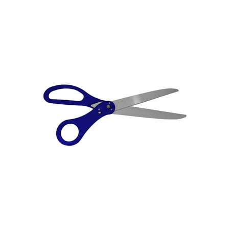30 inch Royal Blue Ceremony Ribbon Cutting (Best Scissors For Cutting Ribbon)