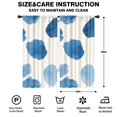 thumbnail image 2 of Blackout Kids Curtains,Blue and Grey Abstract Art Artwork Childrens Insulated Curtains Set Of 2,Bedroom Essentials,Toddler Room Decor 42x84in(106x213cm), 2 of 4