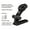 Black, variant on Wall Mount Punch-free Bracket Camera ABS Plastic Support And Base For Cloud Camera Security Surveillance Accessories