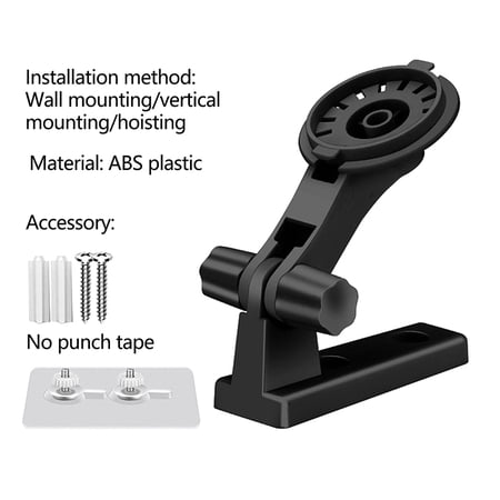 Wall Mount Punch-free Bracket Camera ABS Plastic Support And Base For Cloud Camera Security Surveillance Accessories
