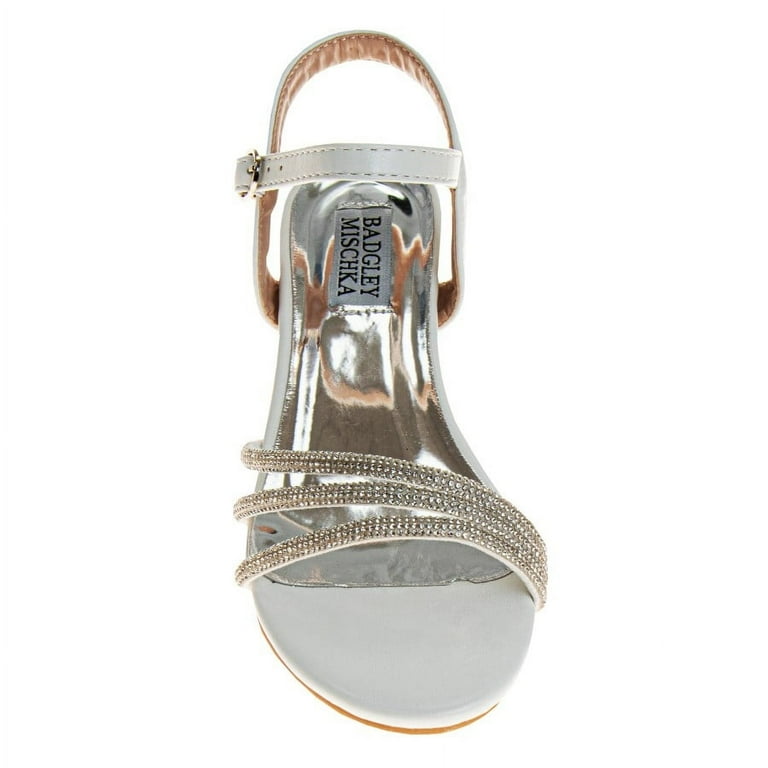 Badgley Mischka Girls' Low Heeled Dress (Little Kids/Big