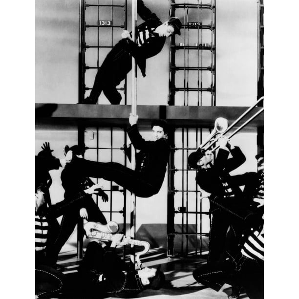 Jailhouse Rock Elvis Presley Hanging On Pole 1957 Poster Print Walmart Com Walmart Com Jailhouse Rock Elvis Presley Hanging On Pole 1957 Poster Print Walmart Com Walmart Com