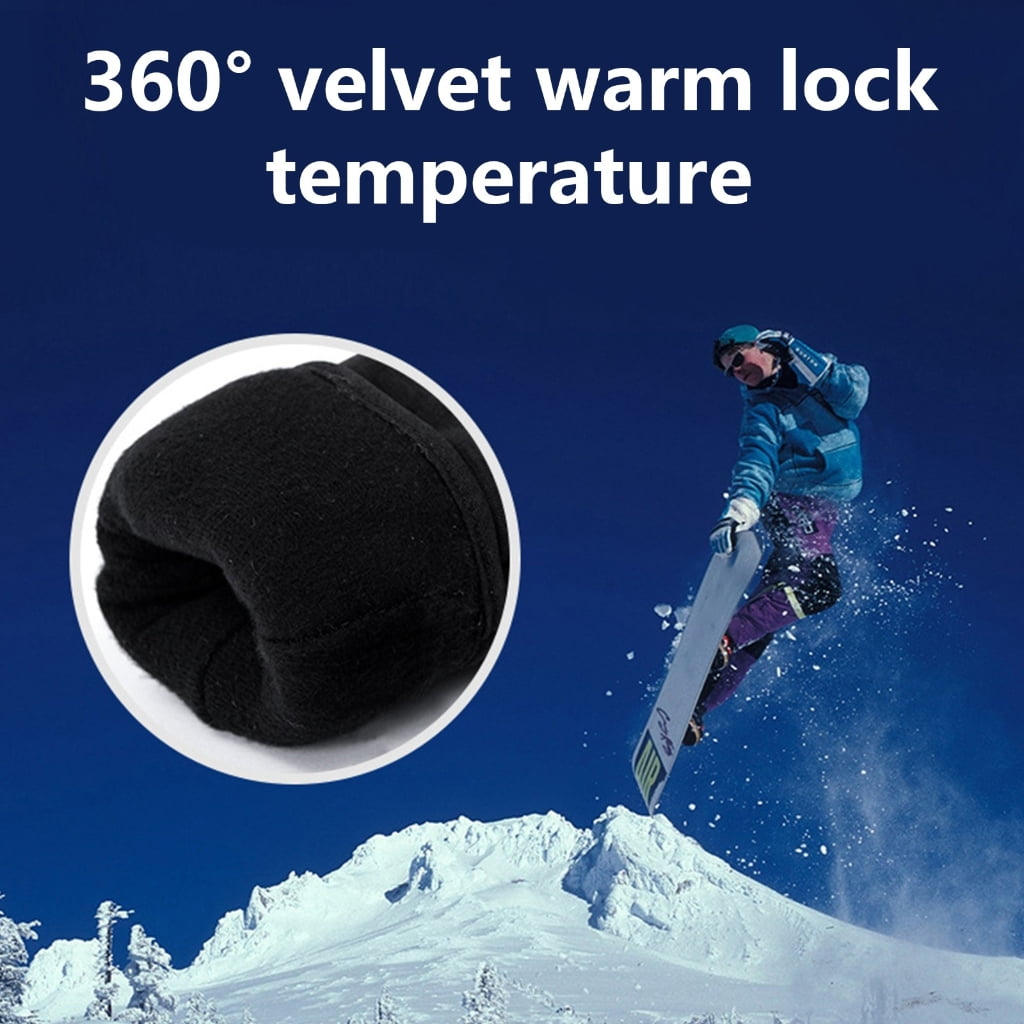 KCAHPAN Thermal Gloves for Skiing Ski Gloves Women Winter Gloves Watertight Snow Gloves