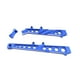 thumbnail image 2 of Refuerzo de chasis delantero y trasero de aluminio para actualizaciones de coches RC, accesorios de control remoto Azul, 2 of 9