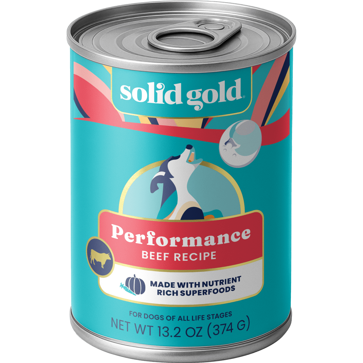 Solid Gold Barking at the Moon Wet Dog Food 13.2 oz can