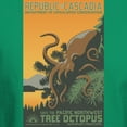 thumbnail image 3 of CafePress - A New Dawn Tree Octopus T Shirt - Men's Classic Graphic Cotton T-Shirt, 3 of 4