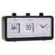 thumbnail image 1 of 2X Reloj despertador vintage perfecl Reloj abatible con calendario, 1 of 8