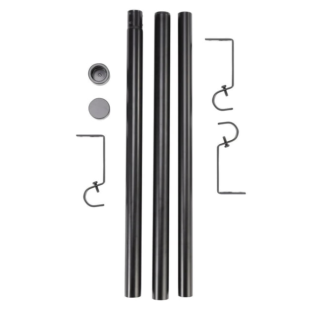 Estbridge Lot de 3 Tringles à Rideaux Réglables 60-120 Pouces Extensibles à Ressort Tringles de Tension pour Fenêtre Salle de Bain Armoire Cuisine