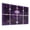 Color 3, variant on 8 Pack Art Acoustic Panels Sound Absorbing Halloween Witch Hat Pumpkin Border Purple Decorative Soundproof Wall Panels Self Adhesive for Nursery Game Room Bedroom 48"x32"