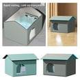 GHYJPAJK Pet Cooling House Foldable Cat and Dog House For Outdoor