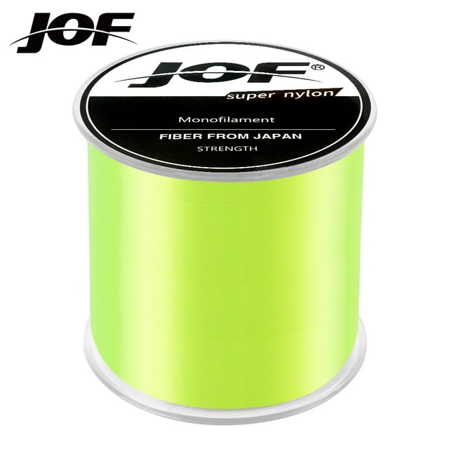 500m Super Strong Fishing Line Japan Monofilament Nylon Carp Fishing Line Yellow Mainline