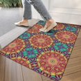 thumbnail image 4 of Chic 30x17 Inch Moroccan Trellis Non-Slip Door Rug - Perfect Area Rug for Indoor Entrance, Bedroom, Kitchen, Bathroom, 4 of 6