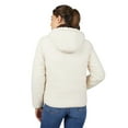 thumbnail image 6 of Free Country Women's Hooded Cirrus Quilted Reversible Jacket Oat XL, 6 of 6