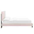 thumbnail image 2 of Modway Current Performance Velvet Queen Platform Bed, Multiple Colors, 2 of 3