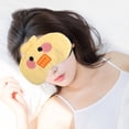 thumbnail image 3 of TELOLY 2Pcs Kids Sleep Mask,7.87*3.94"Eyemasks for Sleeping,Plush Sleep Eye Mask, 3 of 5