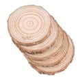 thumbnail image 1 of 5pcs 9-10cm Blank Natural Wood Slices Circles Log Discs for Drawing DIY Craft, 1 of 7
