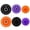 C, variant on Halloween Paper Hanging Swirl Decorations,9 Pcs Solid Black Orange Purple Long Ceiling Wall Ornament for Birthday Party,Indoor,Home Decor,39 in