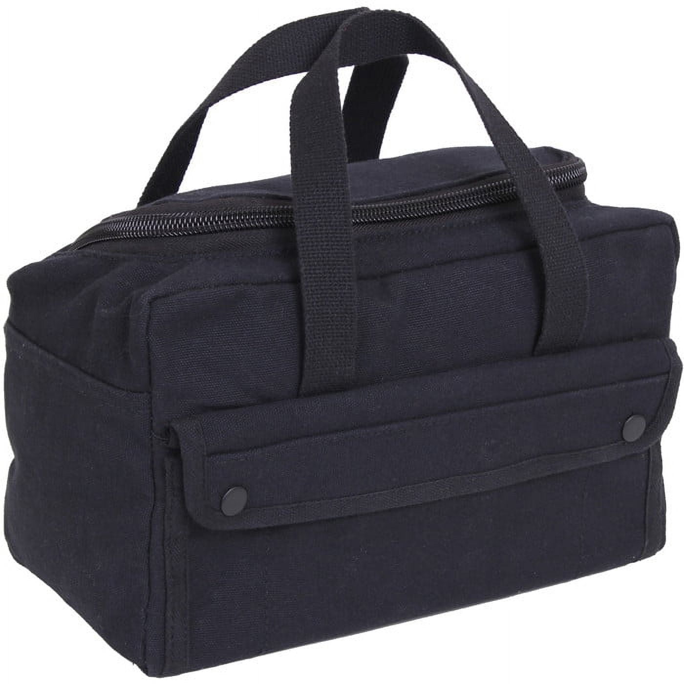 Rothco 15115 Wide Mouth Mechanics Tool Bag, Black
