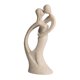 thumbnail image 2 of Estatua de parejas modernas, figura coleccionable hecha a mano, figura de piedra para escritorio 8cmx5cmx16cm Soledad Estatua de resina de parejas, 2 of 10