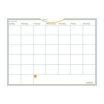 AT-A-GLANCE Undated WallMates Self-Adhesive Dry-Erase Monthly Planning Surface, Large, 24" x 18"