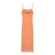 thumbnail image 3 of HH TRAF Vestido camisero elegante de verano para mujer, sin mangas, ajustado, con pliegues, estampado elegante, para vacaciones y playa, 3 of 4