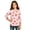 #A01-Pink, variant on Abcomgle Long Sleeve Shirts for Girls 10-12 Casual Watercolor Floral Print Henley Button T Shirts for Girls Winter Basic Top for Girls Loose Girls Blouses