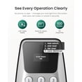 thumbnail image 3 of DESLOC Keypad Deadbolt with Display, Keyless Entry Smart Lock, Electronic Locks for Front Door, 1-Year Battery Life, Auto Lock, 100 User Codes, Easy Installation-Silver, 3 of 10