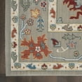 thumbnail image 4 of Nourison Parisa Floral French Country Grey 2'3" x 10' Area Rug, Plush, Bedroom, Kitchen, Living Room, 4 of 7