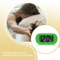 thumbnail image 4 of Wosthever Reloj despertador LED Alarmas de luz nocturna Carcasa de silicona Reloj Campana Inicio Type3 NO3, 4 of 6