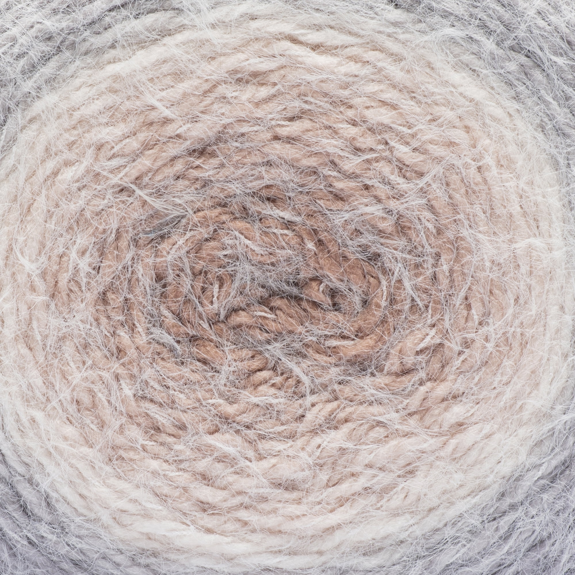 Caron® Colorama Halo™ #5 Bulky Blend Yarn, Tin & Tan 8oz/227g, 481 Yards (2 Pack)