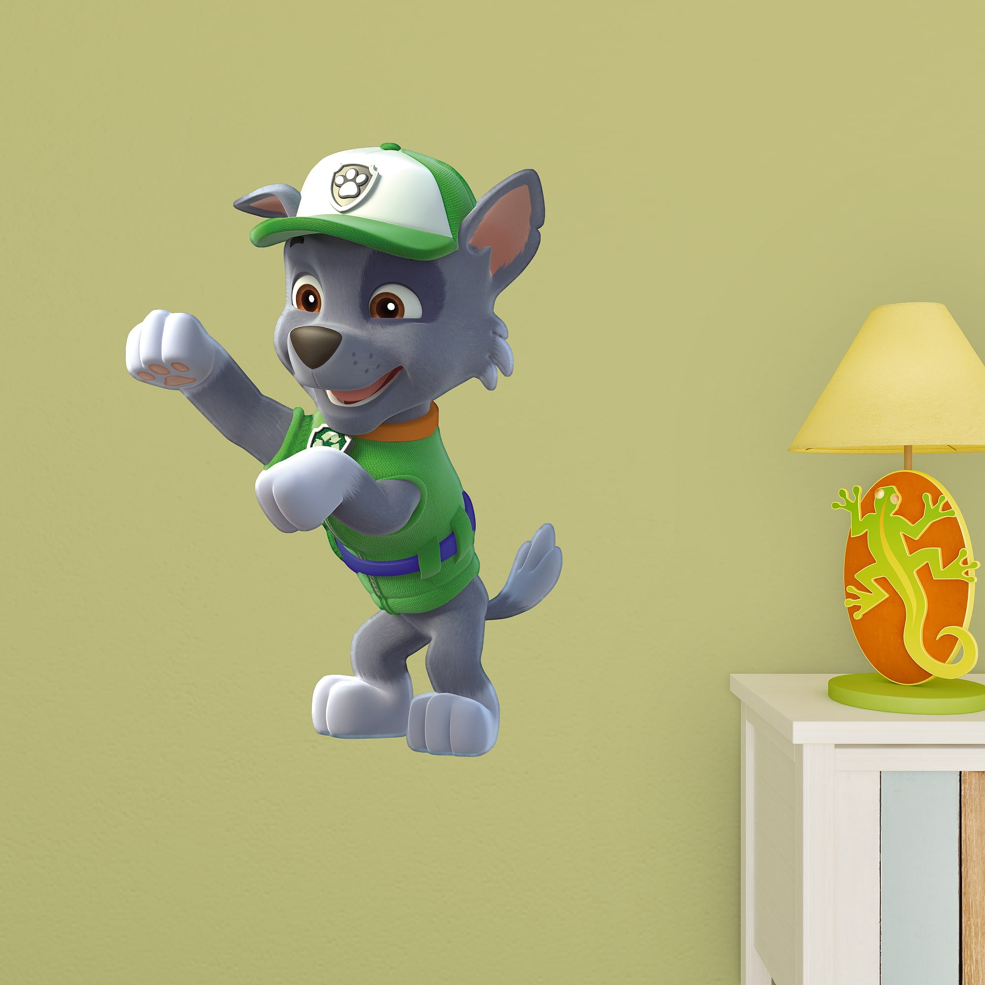 Fathead Rocky XLarge Officially Licensed PAW Patrol Removable Wall